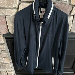Mens Mossimo windbreaker jacket with hideaway hood